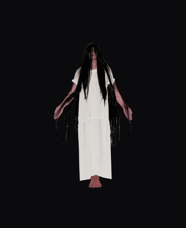 긴 머리의 것