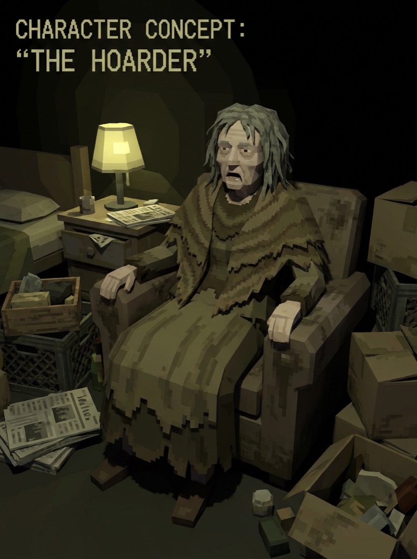 수집가 노파 (The Hoarder) — 텔: 코골이